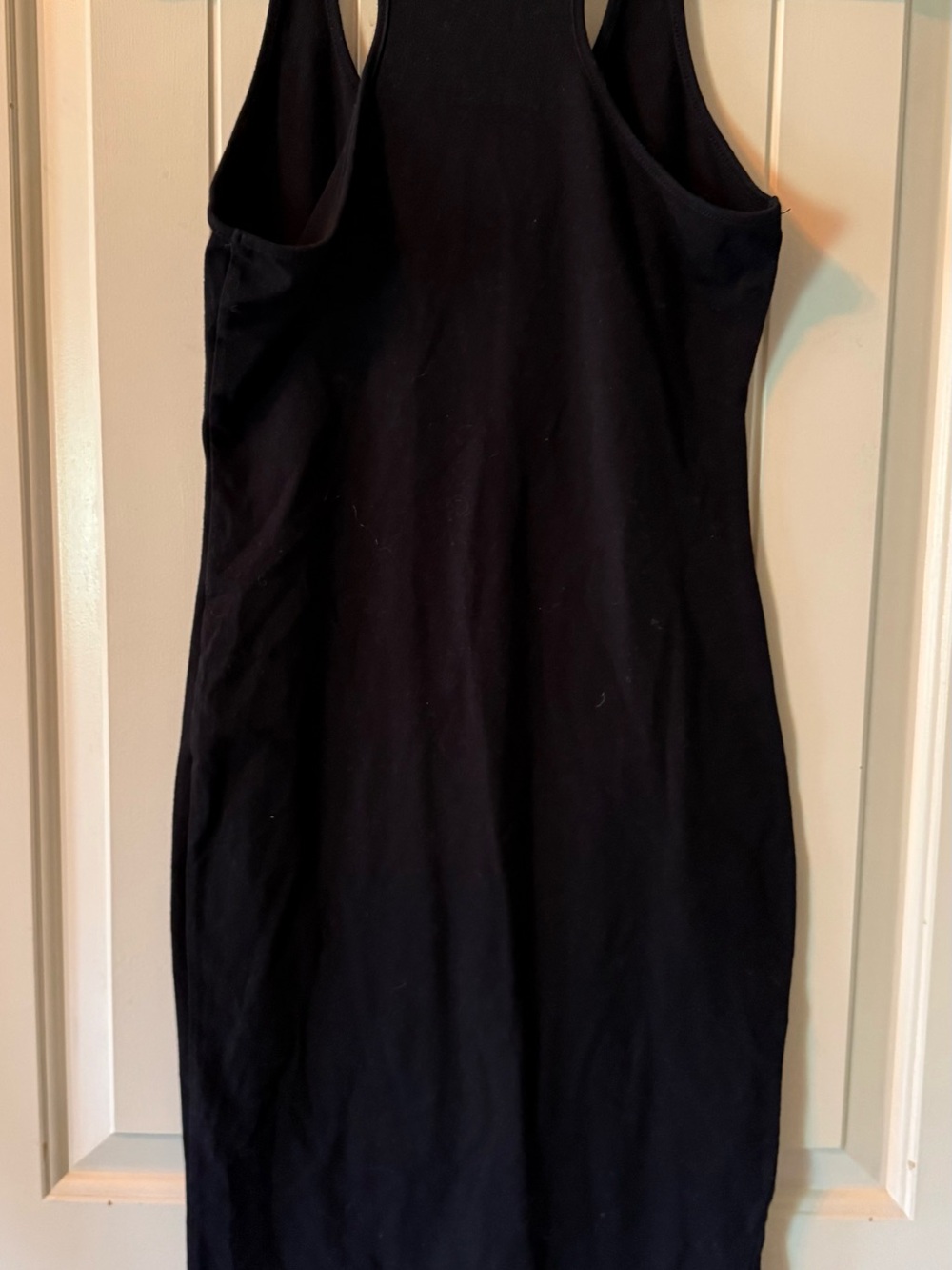 Active Basic Black Racerback Midi Dress - Picture 5 of 5